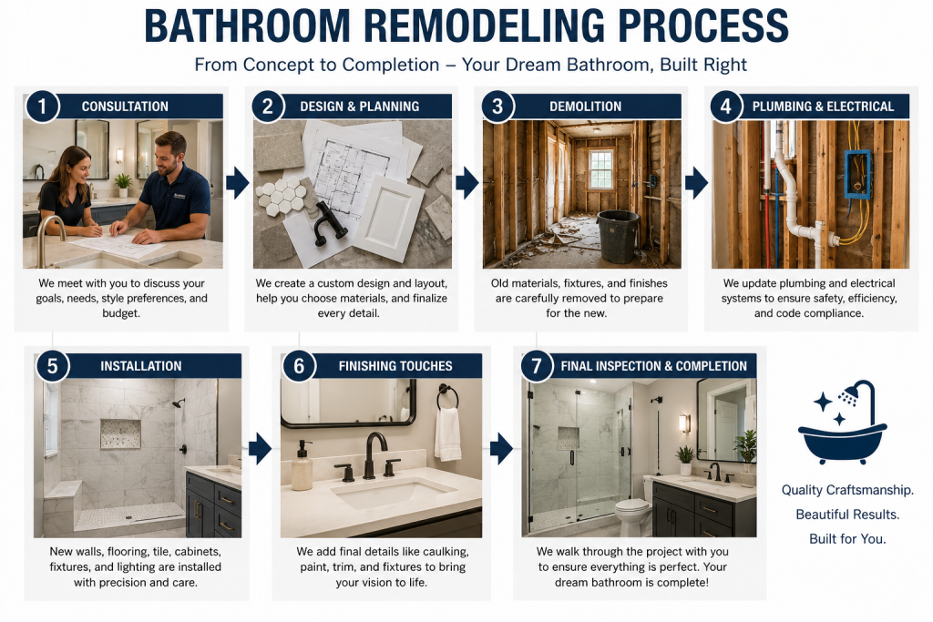 Bathroom Remodeling Process